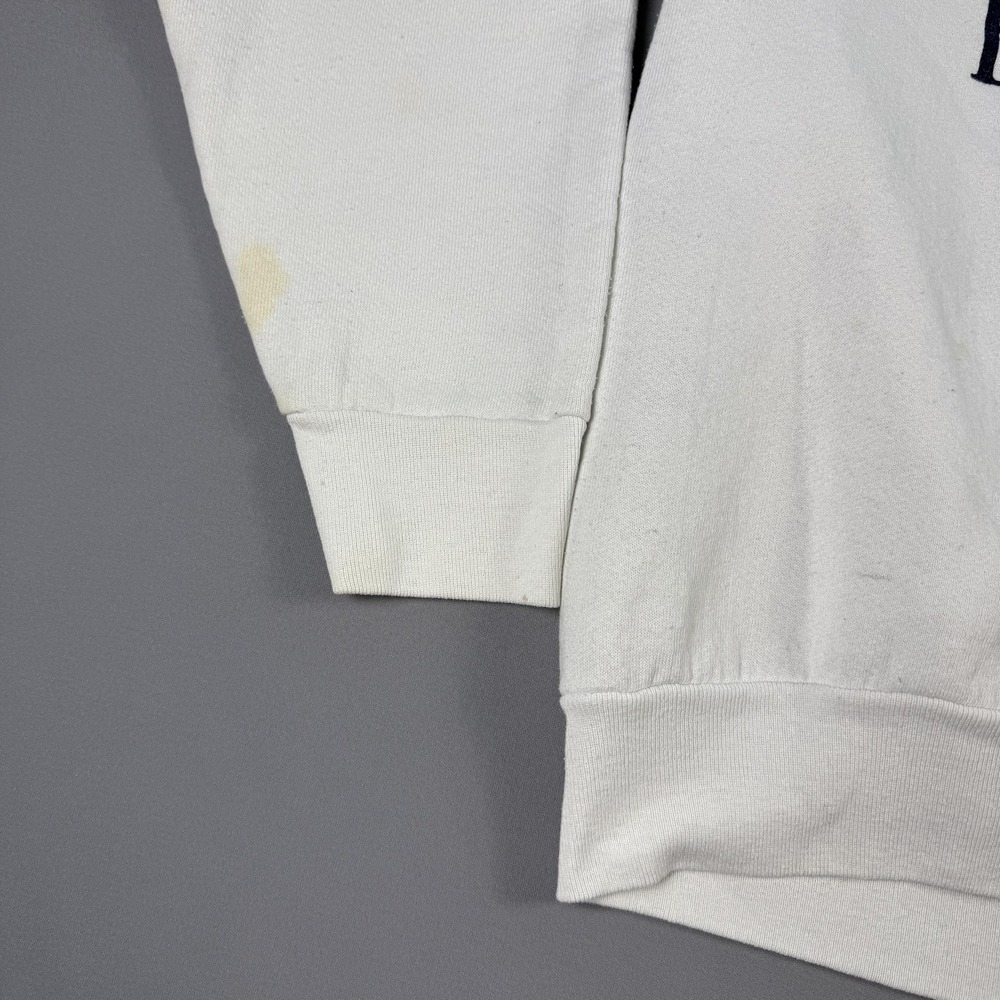 Vintage Oneita Sweatshirt Mens XL White Florida Graphic Crewneck Made USA 90s - Picture 4 of 10